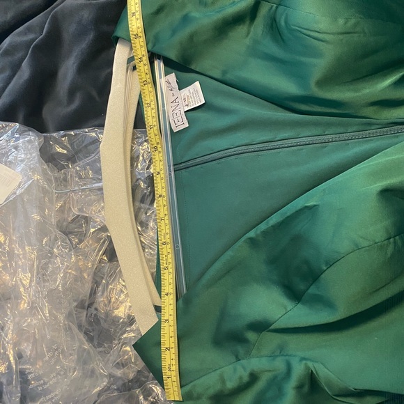 MAC DUGGALV-Neck Side-Slit Gown - Picture 3 of 5